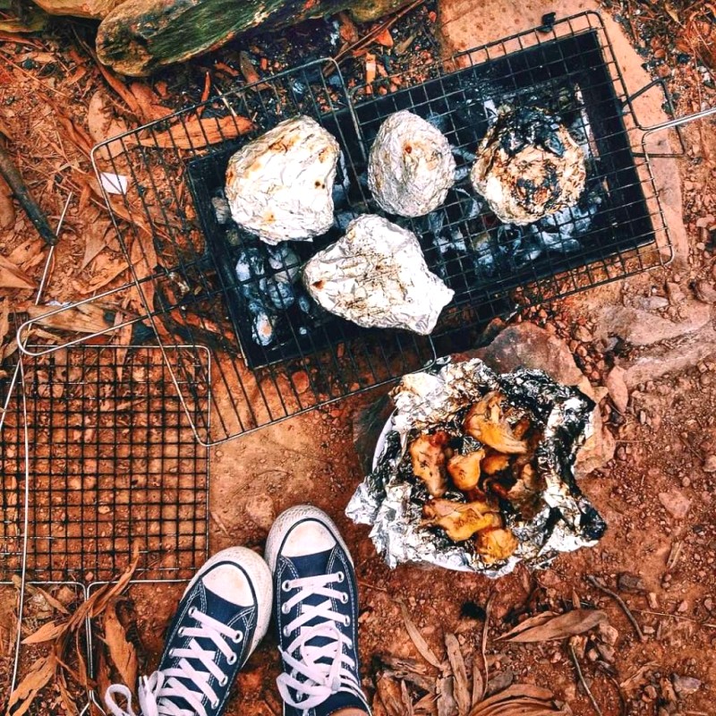 Nướng BBQ giữa rừng, chill hết nấc! 🔥🏕️