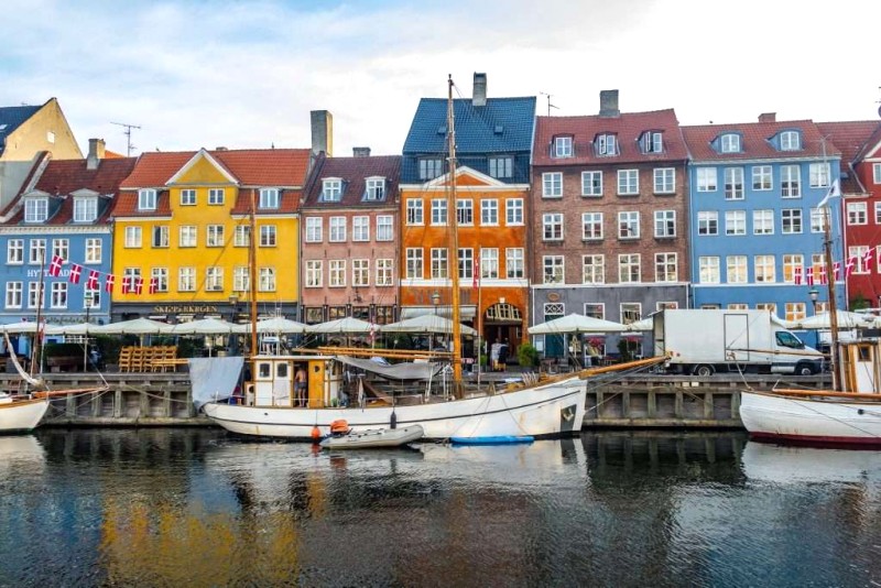 Bến cảng Nyhavn ở Copenhagen