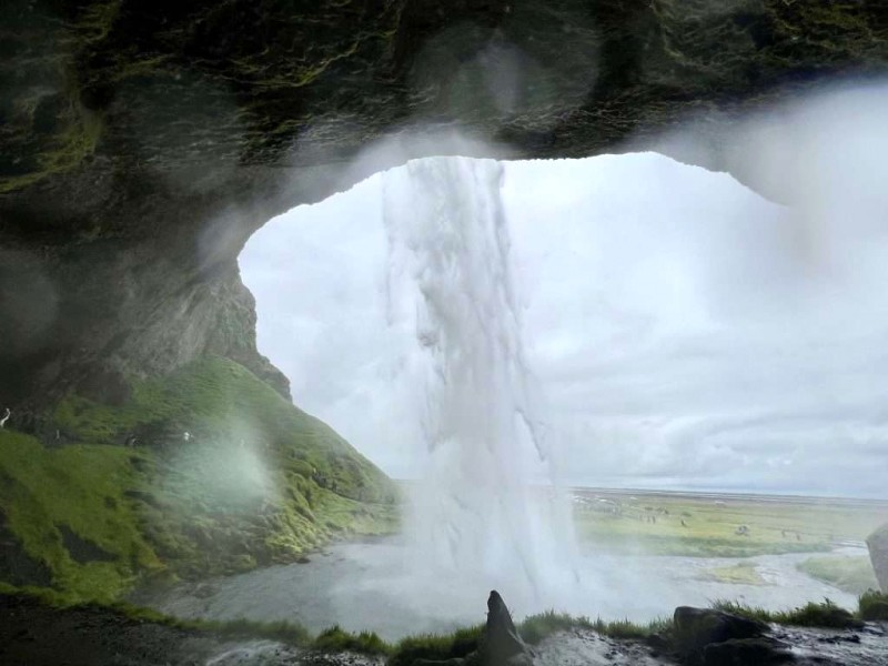 Thác nước Seljalandsfoss.