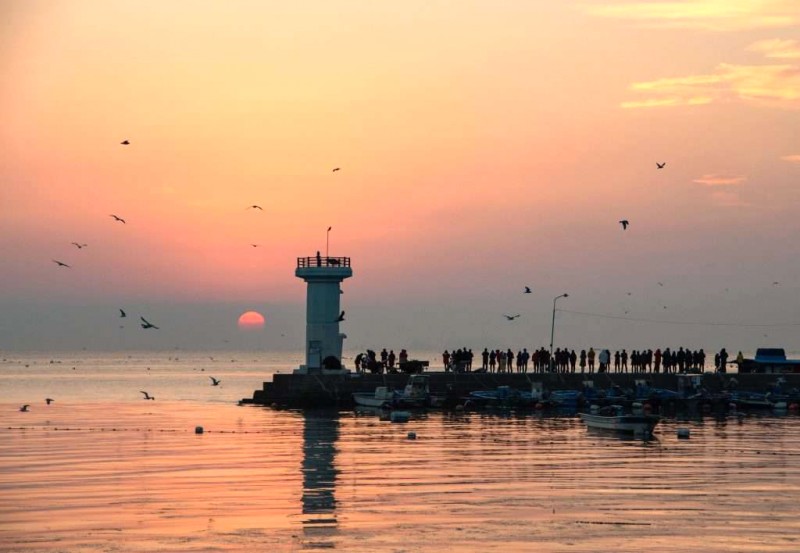 Check-in cùng ngọn hải đăng Gadeokdo! 🌅 #shutterstock