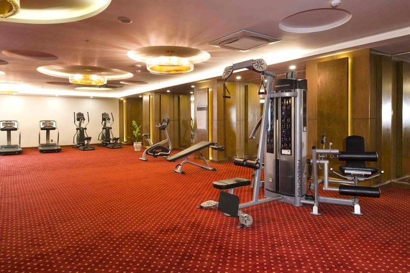 Phòng Gym hiện đại @luxurynhatrang.muongthanh.com