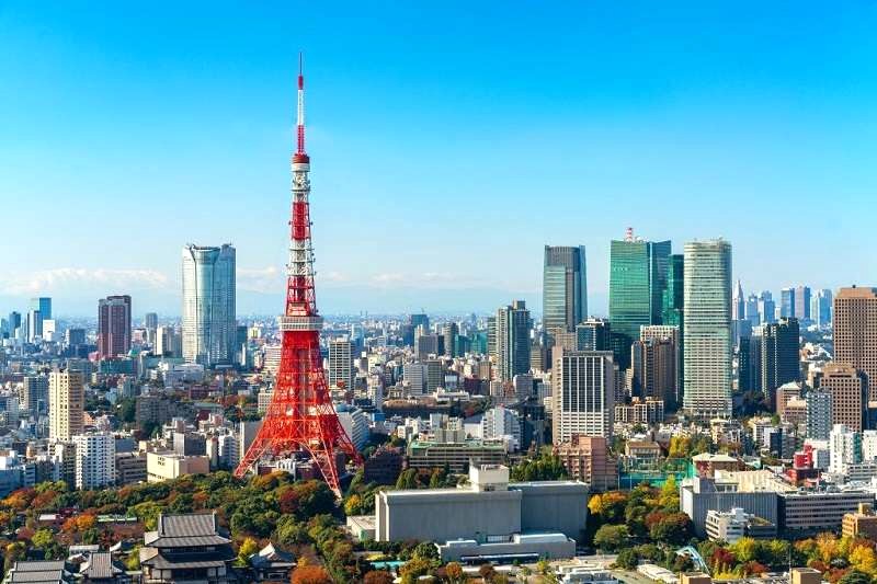 Nhiều cách đến Tokyo Tower.