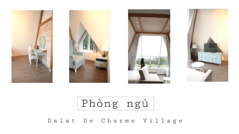 Phòng De Charme 3, ban công thoáng.