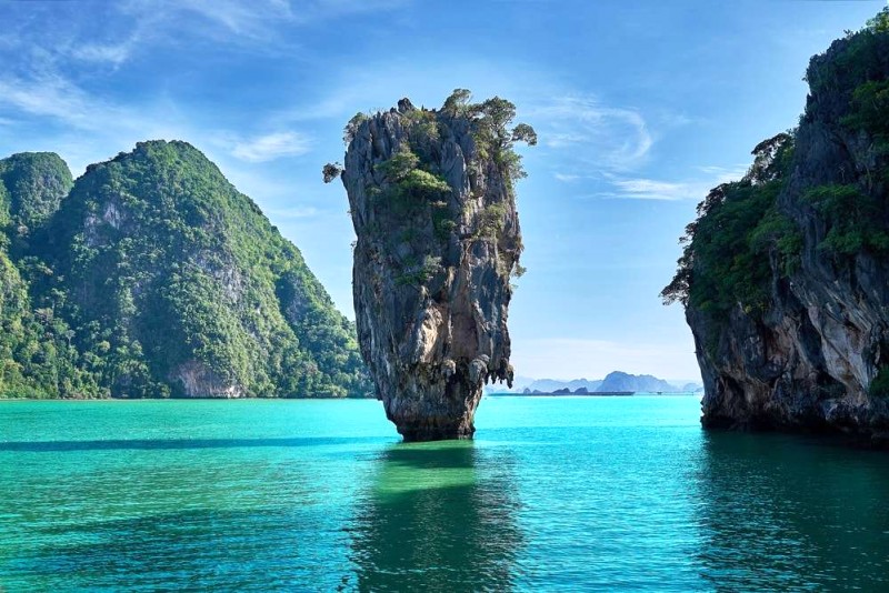 Koh Tapu: Hòn đảo James Bond với vách đá vôi hùng vĩ.