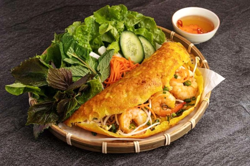 Bánh xèo Cam Ranh: Nét đặc trưng riêng.