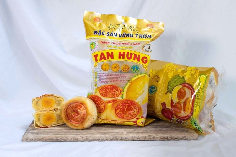 Bánh pía Tân Hưng. @Sưu tầm