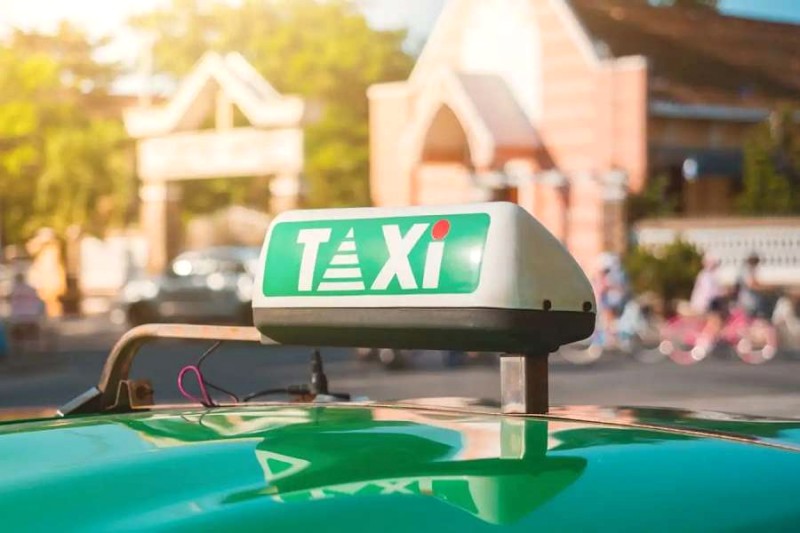 Taxi phổ biến ở Đà Nẵng.
