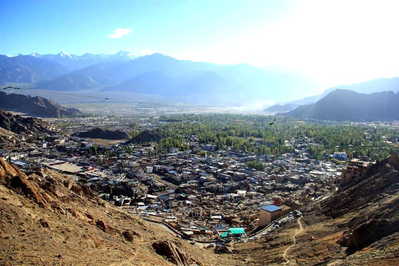 Leh được coi là thủ phủ của Ladakh