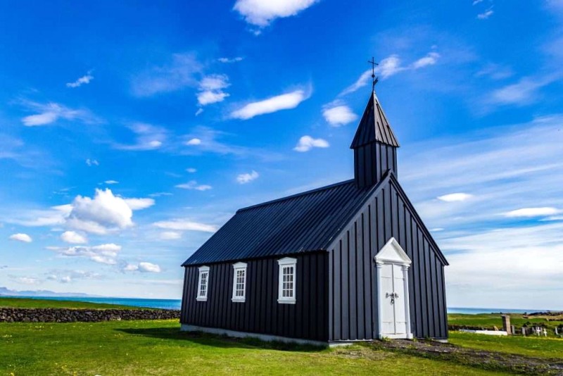 The Black Church of Budir.