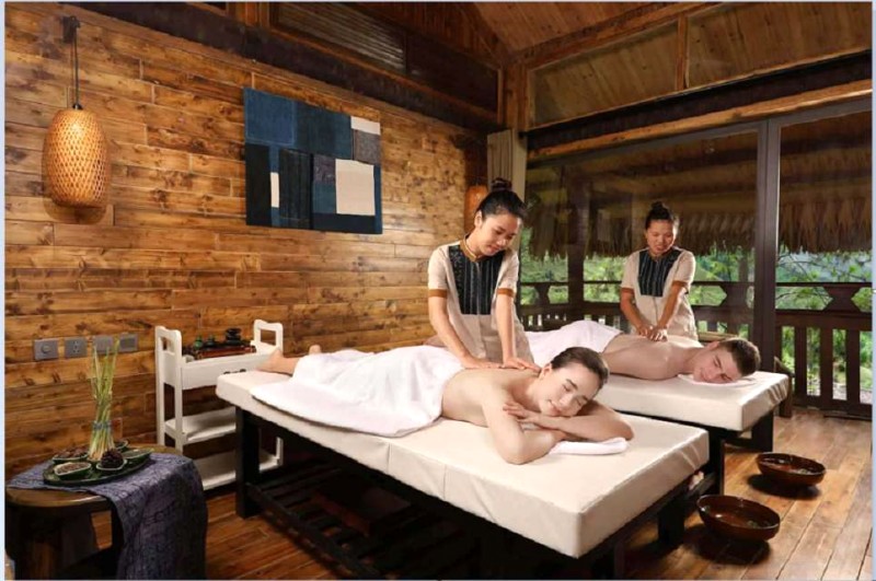 Spa: Nơi thư giãn tuyệt vời cho du khách.