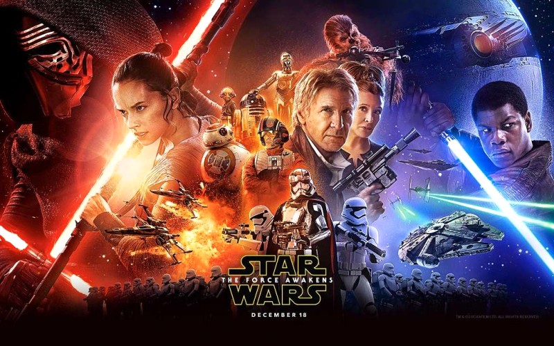 Star Wars: The Force Awakens (2015) thu về 2,06 tỷ USD toàn cầu.