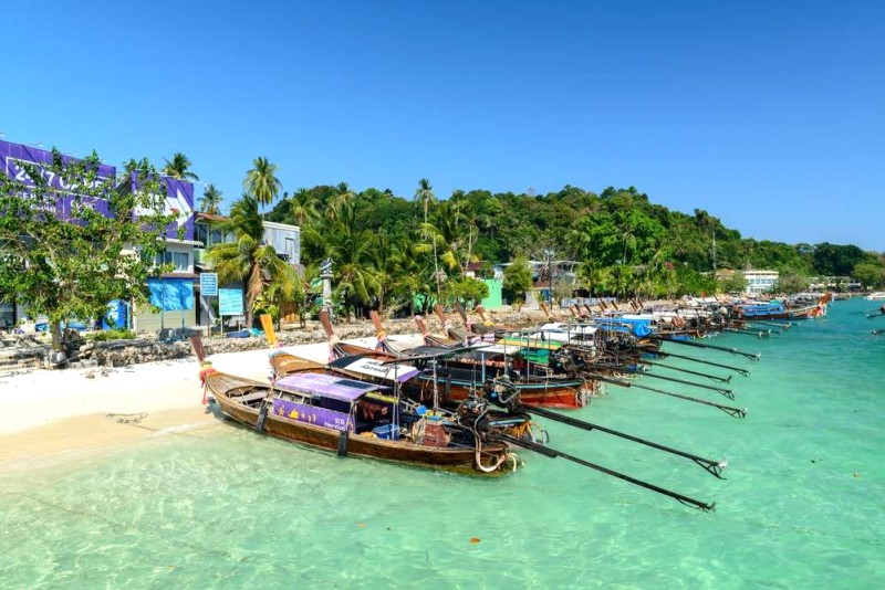 Koh Phi Phi: Thiên đường biển đảo quyến rũ.