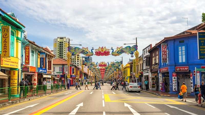 Little India: Nét văn hóa Ấn rực rỡ.