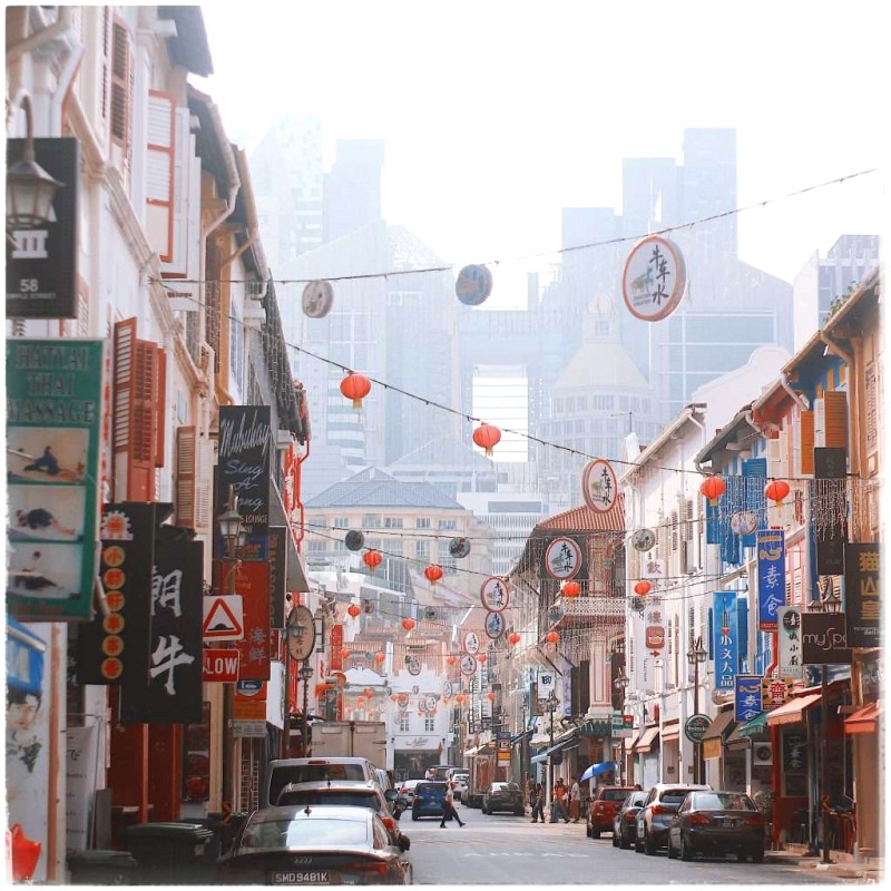 Khám phá Chinatown Singapore! 🏯🥢 #travelokagoandshare