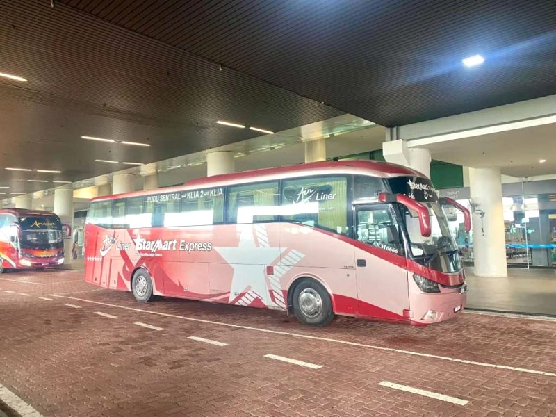 Đi xe buýt Starmart Express từ KLIA/KLIA2 đến các thành phố khác. @traveloka