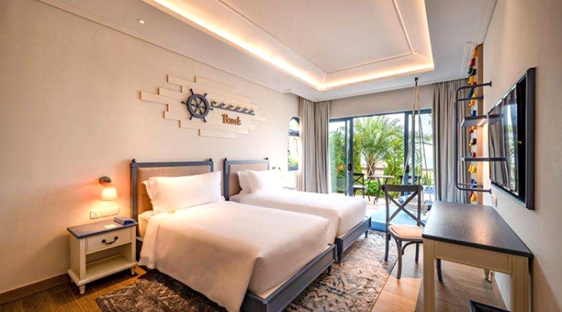 Biệt thự 2 phòng ngủ, hồ bơi riêng. @centarahotelsresorts.com