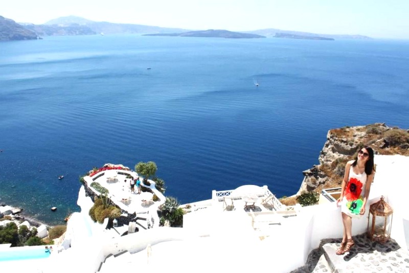 Santorini ở Hy Lạp