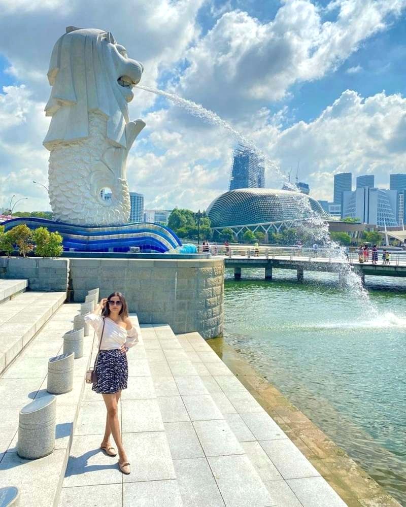 Check in Merlion Singapore! @saritha_patel