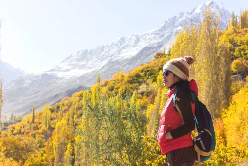 Mùa thu ở thung lũng Hunza