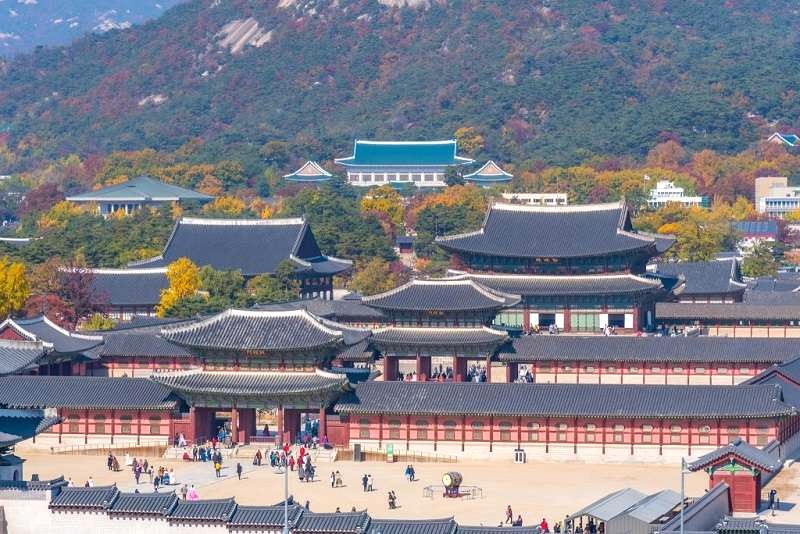 Cung điện Gyeongbokgung (Ảnh: Shutterstock)