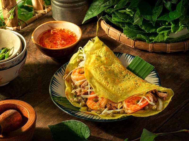 Bánh xèo Hội An ngon tuyệt! 😋 nhớ thưởng thức nhé!