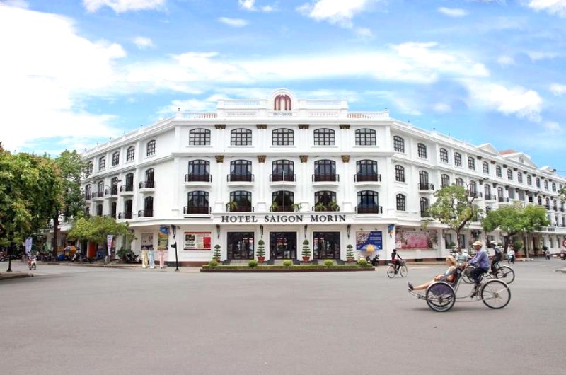 Hotel Saigon Morin.@Sưu tầm