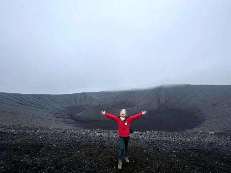 Núi lửa Hverfjall.