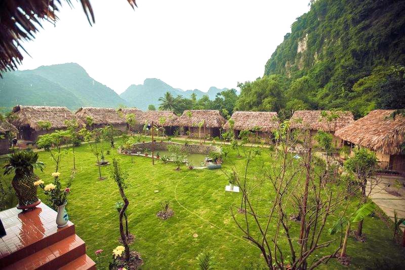 Tam Cốc Rice Field Resort: Xanh ngát giữa ruộng bậc thang.