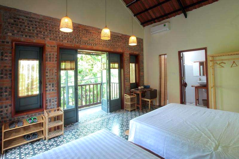 Phòng nghỉ độc đáo tại resort @Little Tam Cốc.