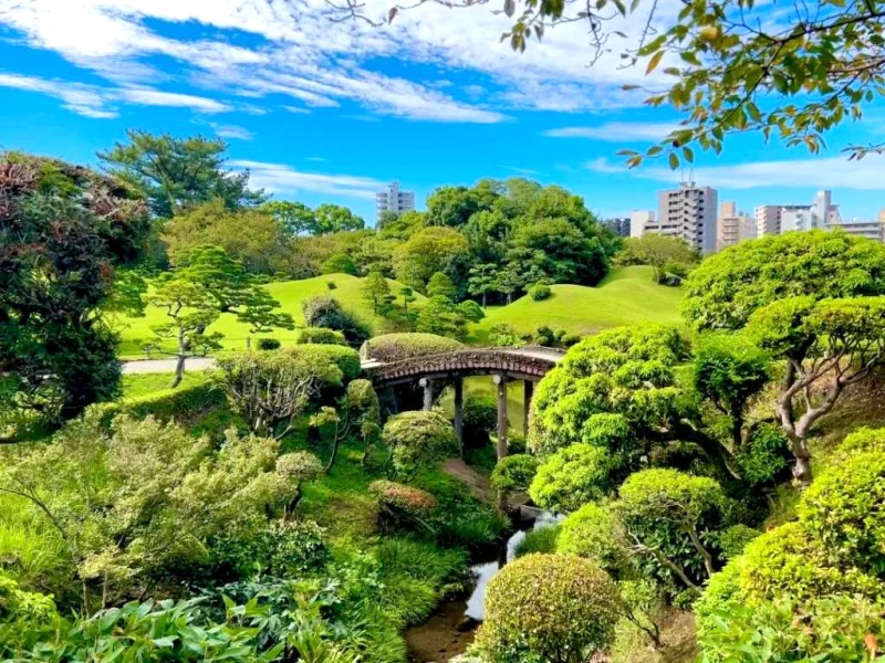 Thiên đường Suizenji Jojuen, Kumamoto.