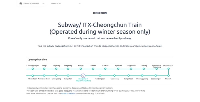 Elysian Gangchon: Trượt tuyết Hàn Quốc ❄️