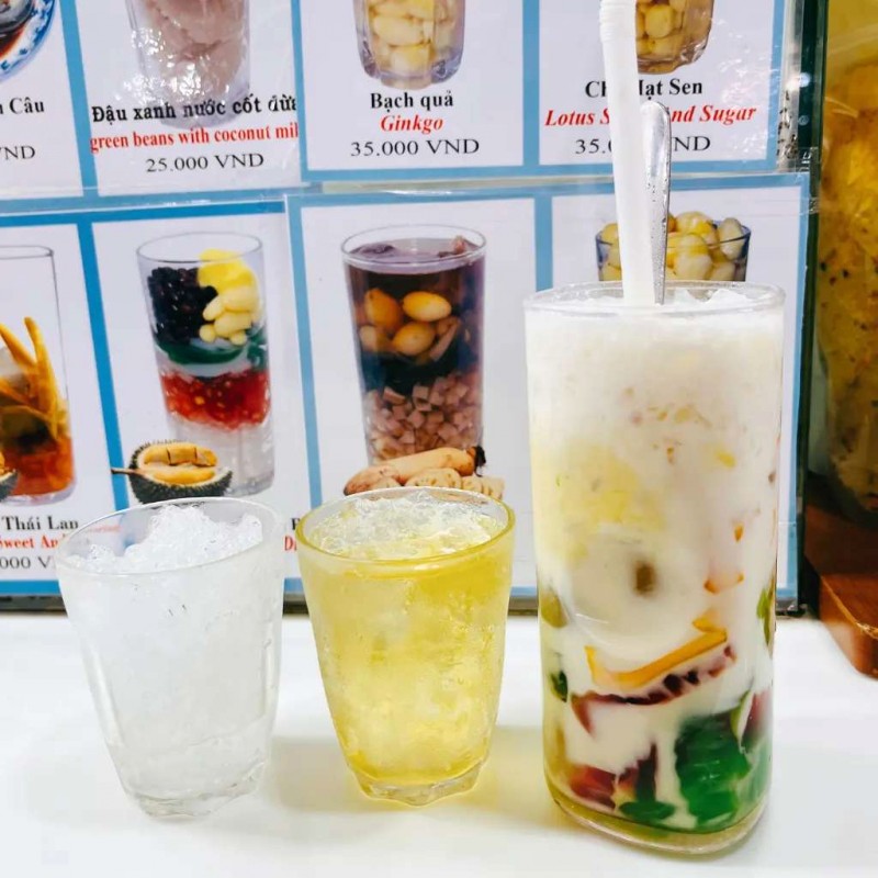 Chè Sài Gòn xưa danh tiếng.