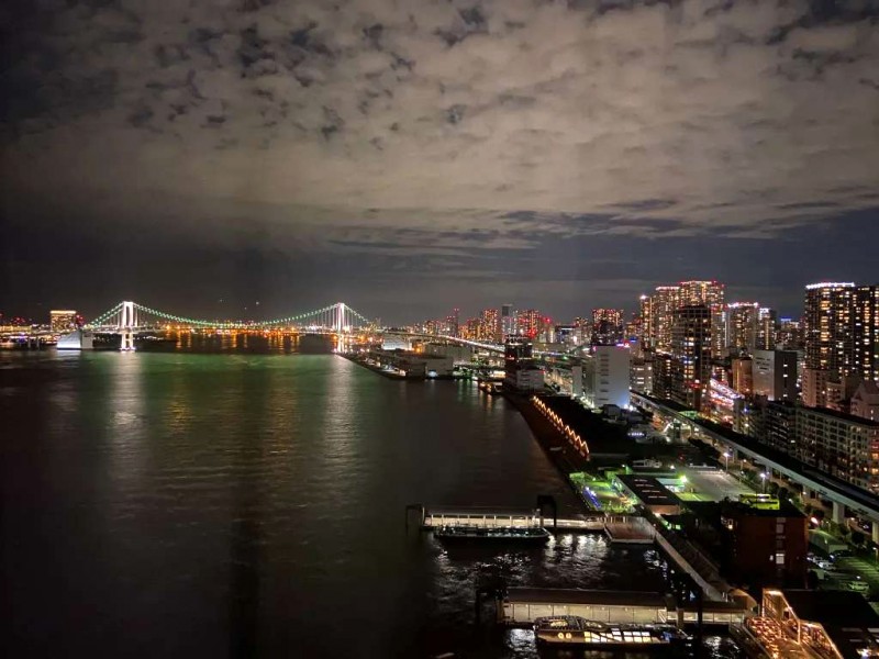 Khách sạn InterContinental Tokyo Bay: Vịnh Tokyo tuyệt đẹp.