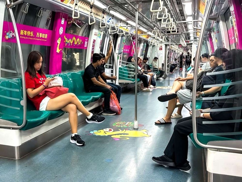 Hướng dẫn sử dụng tàu MRT vòng tròn Singapore