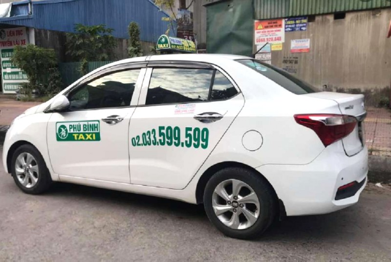 Taxi Phú Bình: Cước phí, dịch vụ, số hotline.