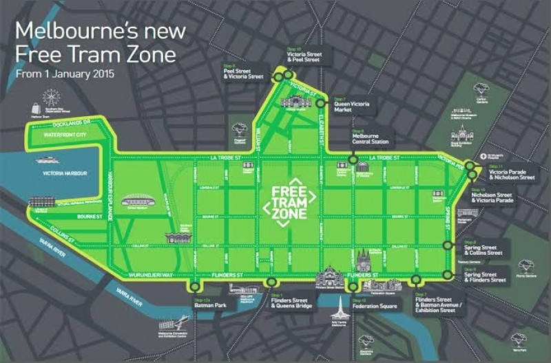 Tram Time: Melbourne Free Tram Zone