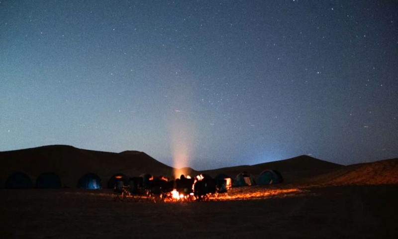 Ngắm Milky Way lung linh tại Al Quaa.