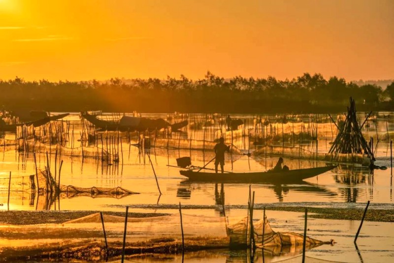 Chèo sup ngắm bình minh Quảng Lợi