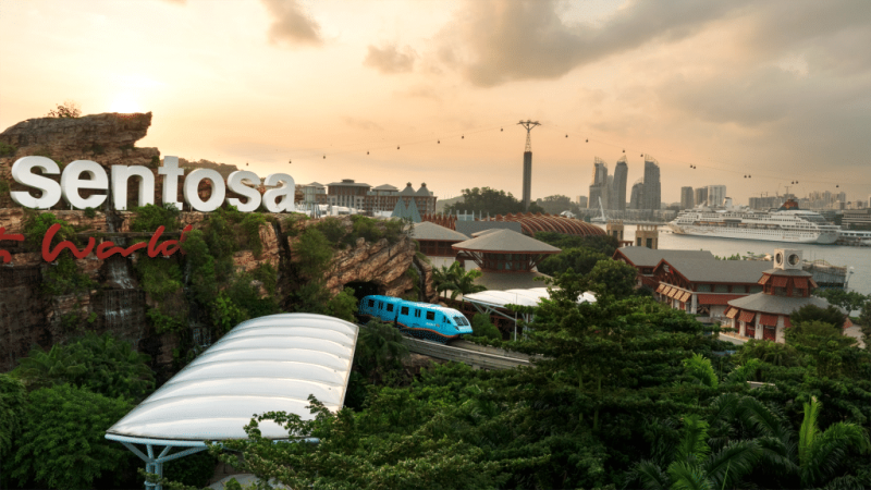 Sentosa Express: Nét đẹp Sentosa.