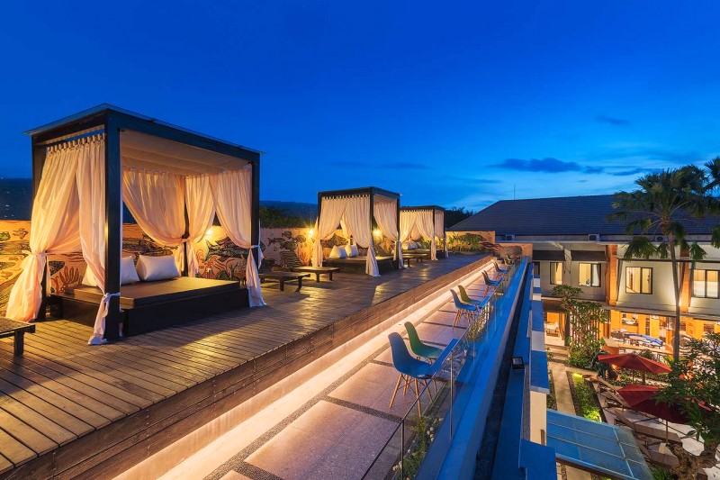 Villas yên bình ở Lovina, Bali.