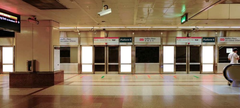Chuyến tàu MRT đầu tiên và cuối cùng tại Changi Airport
