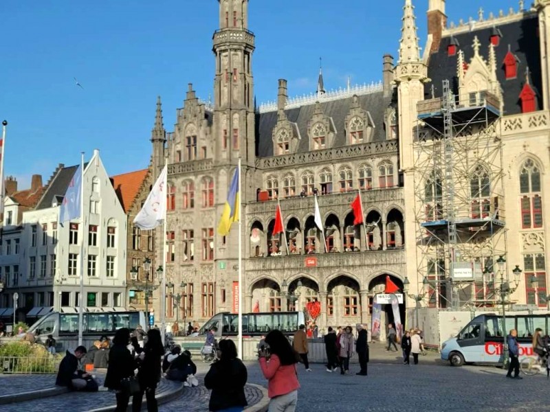 Lạc lối ở Bruges cổ kính.