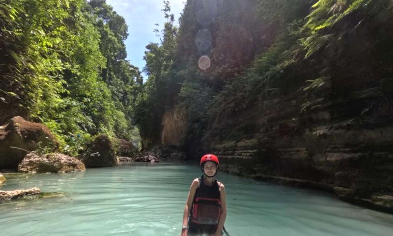 Phiêu lưu thác Kawasan Philippines!