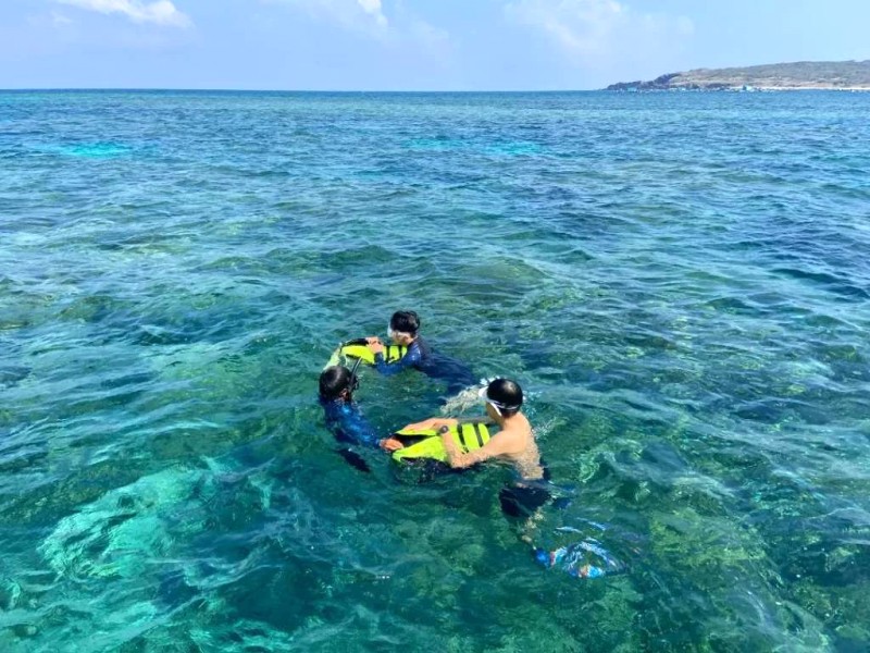 Lặn tự do khám phá Phú Quý